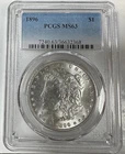 1896 $1 Morgan Silver Dollar PCGS MS63 Philadelphia