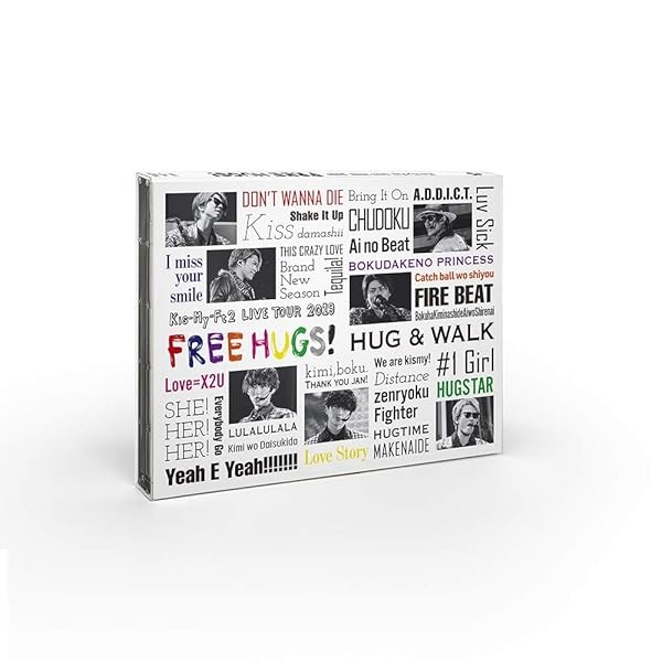Kis-My-Ft2 ""LIVE TOUR 2019 FREE HUGS"" JAPAN 2 Blu-ray Disc Official Exclusive