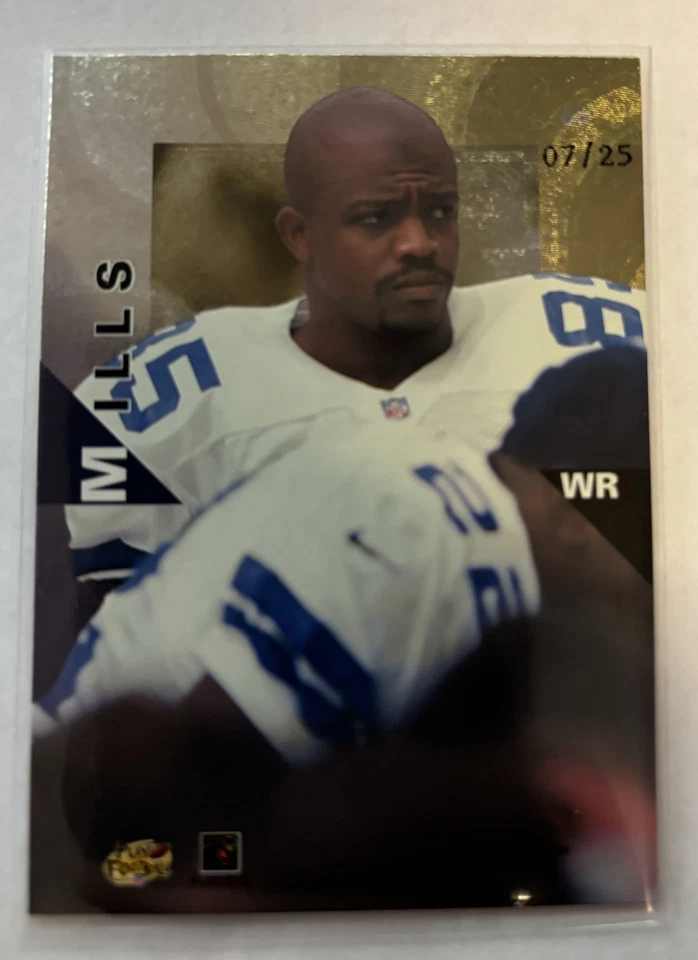 ERNIE MILLS 1998 PLAYOFF MOMENTUM SSD GOLD 07/25 SUPER RARE COWBOYS - Image 2 of 2