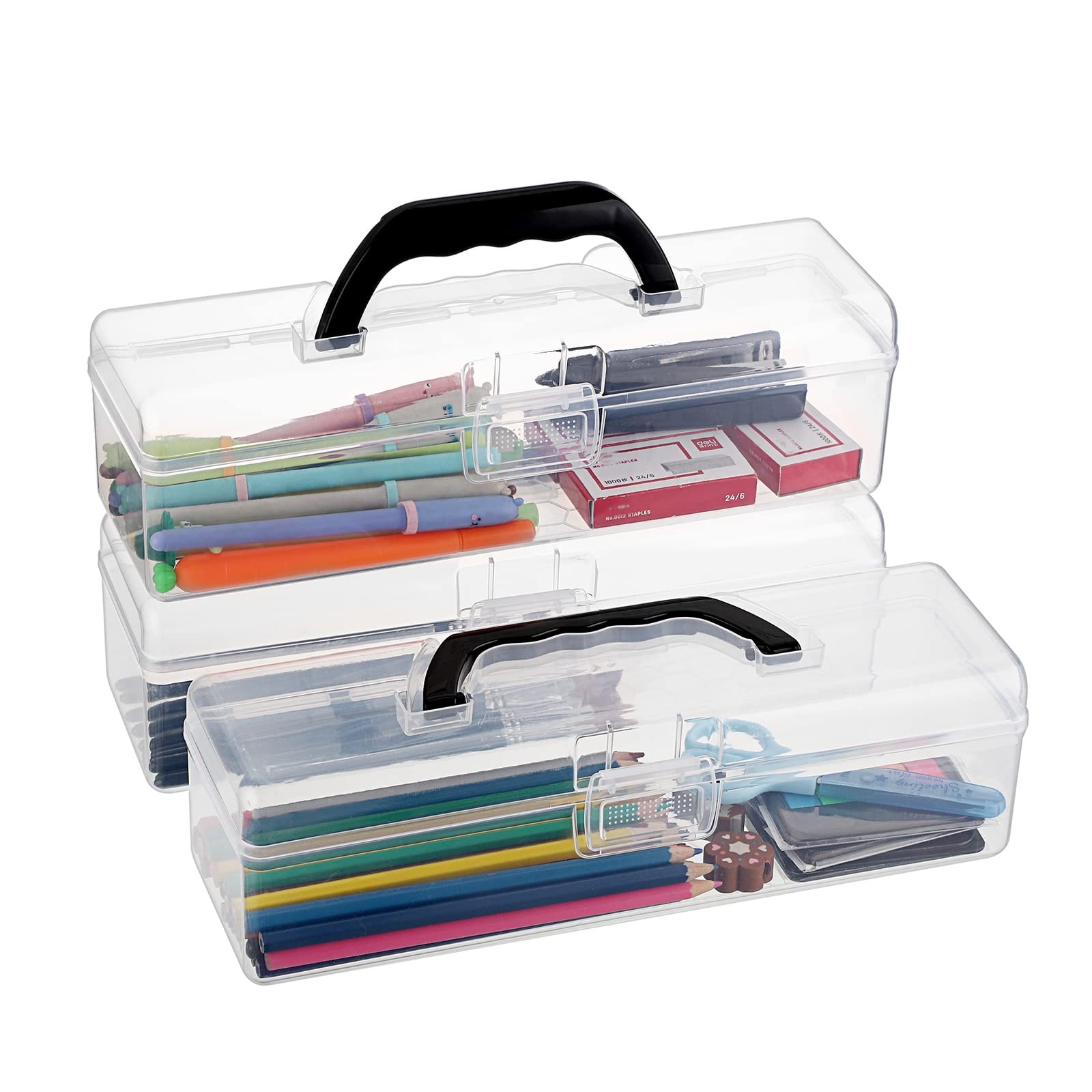 Box Portable Clear Home Utility Boxes With B...