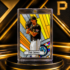 PAUL SKENES RARE CASE HIT STAINED GLASS ROOKI...