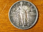 1920 Standing Liberty Quarter uncleaned  Full Shield
