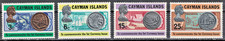 CAYMAN ISLANDS:1973 SC#306-09 MNH First Cayman Islands coinage and bank  AP4242