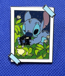 Stitch Frog Photograph Lilo And Stitch Photos Mystery Box Disney Pin