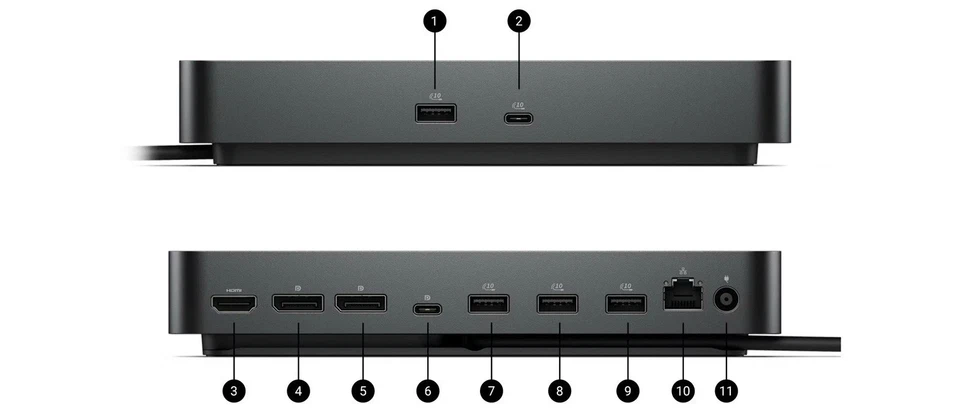 READ Dell Pro Dock WD25 - USB Type-C with DP Alt Mode Connector damage box - Image 2 of 4