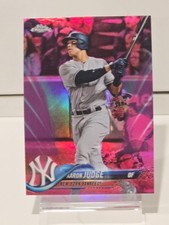 2018 Topps Chrome - Aaron Judge #1 Pink Refractor