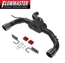 2021-2025 Ford Bronco Flowmaster Outlaw Axle Back Exhaust System w 4" Black Tips