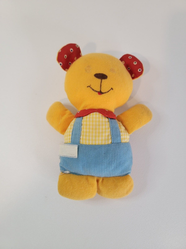 Orso Knickerbocker Squeak vintage anni 70 così morbido / due lati *COSÌ COM'È* - Foto 4 di 4