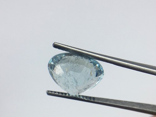 AQUAMARINE 4.88ct Blue Pear 12.3x9.6x7.4mm Natural Untreated from Brazil - Bild 9 von 10