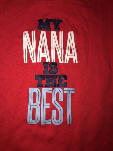 Carters Mädchen Jungen 24 Monate "Nana" Body Kurzarm Einteiler rot - Bild 2 von 4