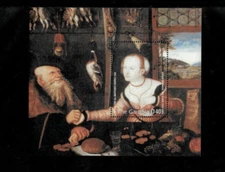 Gambia 2003 - Lucas Cranach Artist - Souvenir Stamp Sheet - Scott #2716 - MNH