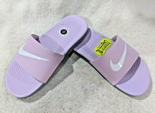Nike Girl's Kawa Iced Lilac/White/Grey Sandals GS/PS - Assorted Sizes NWOB