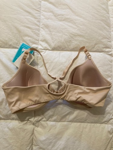 38C Barely There Invisible Look Stretch Foam w/Front T-Back Soft Taupe 4116 NWT - Picture 6 of 6