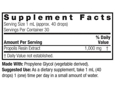 Nature's Answer, Propolis Extract, Alcohol-Free, 2000mg, 30ml - Blitzversand