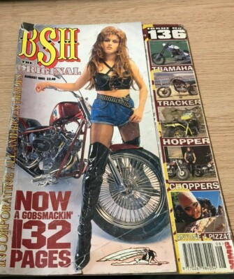 BSH - Back Street Heroes Magazin Ausgabe 136 August 1995 Mittelseite lose