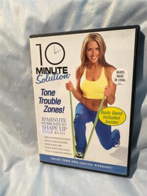 10 Minute Solution: Tone Trouble Zones (DVD, 2007) with Sealed Body Band Inside