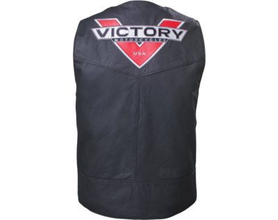Victory Motorcycles Leather Borderland Waistcoat