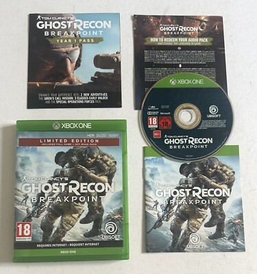 Tom Clancy's Ghost Recon: Breakpoint Microsoft Xbox One Boxed
