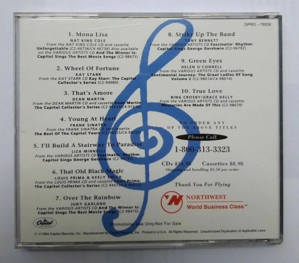 v/a GREAT POP VOCALISTS (Volume 1, Disc 4) CD | NM | Capitol Records DPRO 79338 - Bild 2 von 3