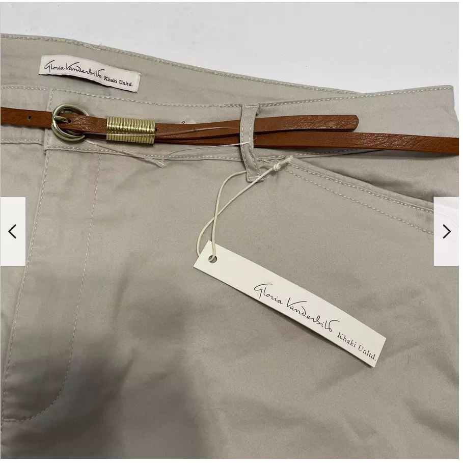 Gloria vanderbilt hotsell khaki unlimited