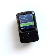 AGPTEK G05S 8GB Clip Bluetooth MP3 Player FM Radio Black