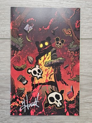 BENEATH THE TREES WHERE NOBODY SEES #1 Brett Bean NYCC SIGNED w COA