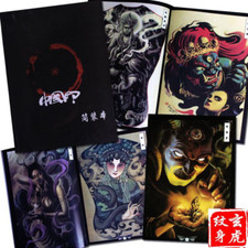 1pc Traditional Tattoo Books Exquisite God Buddha Demon Geisha Tattoo Flash Book