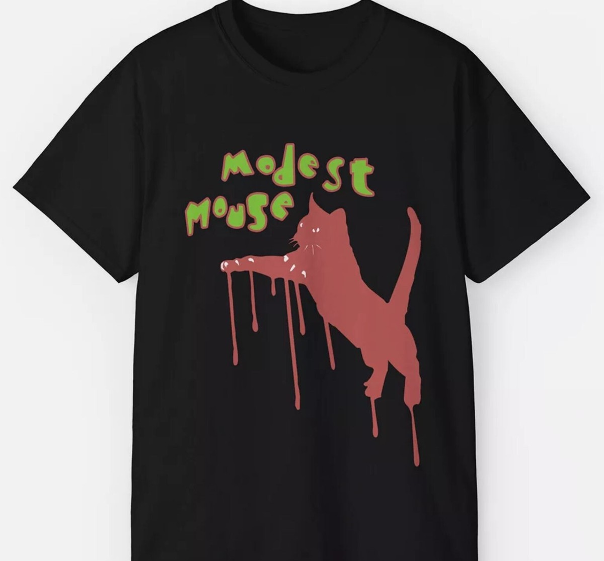 Rare Vintage Modest Mouse Cat Shirt E425 | eBay