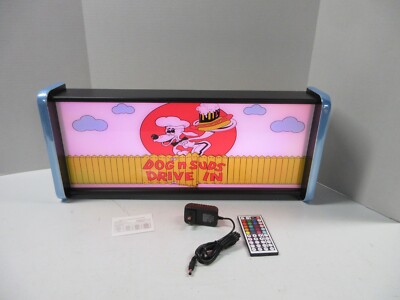 Dog N Suds Drive in LED Display lighted sign lightbox Wall Hanging ...