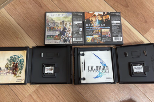 Lot 4 Final Fantasy DS Nintendo 3 4 12 Ring Set Japan Tested - Picture 2 of 3