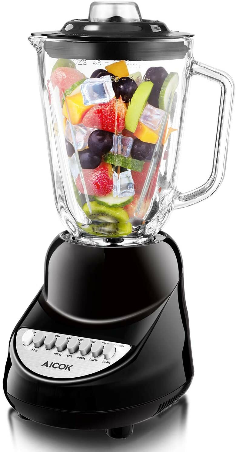 Aicok Professional Blender 10-Speed 50oz Smoothie Blender Ma
