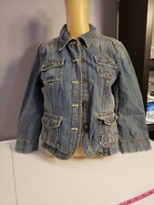 Woman's Vintage DKNY Donna Karen New York Jeans Denim Jacket Medium