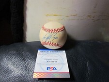 Andy Benes signed Baseball PSA Certified