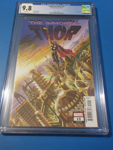 Immortal Thor #15 Alex Ross CGC 9.8 NM/M Gorgeous Gem Wow