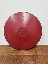 VINTAGE SPORTCRAFT BERITEX ENGLAND 1.616 KILO RED DISCUS - TRACK  FIELD