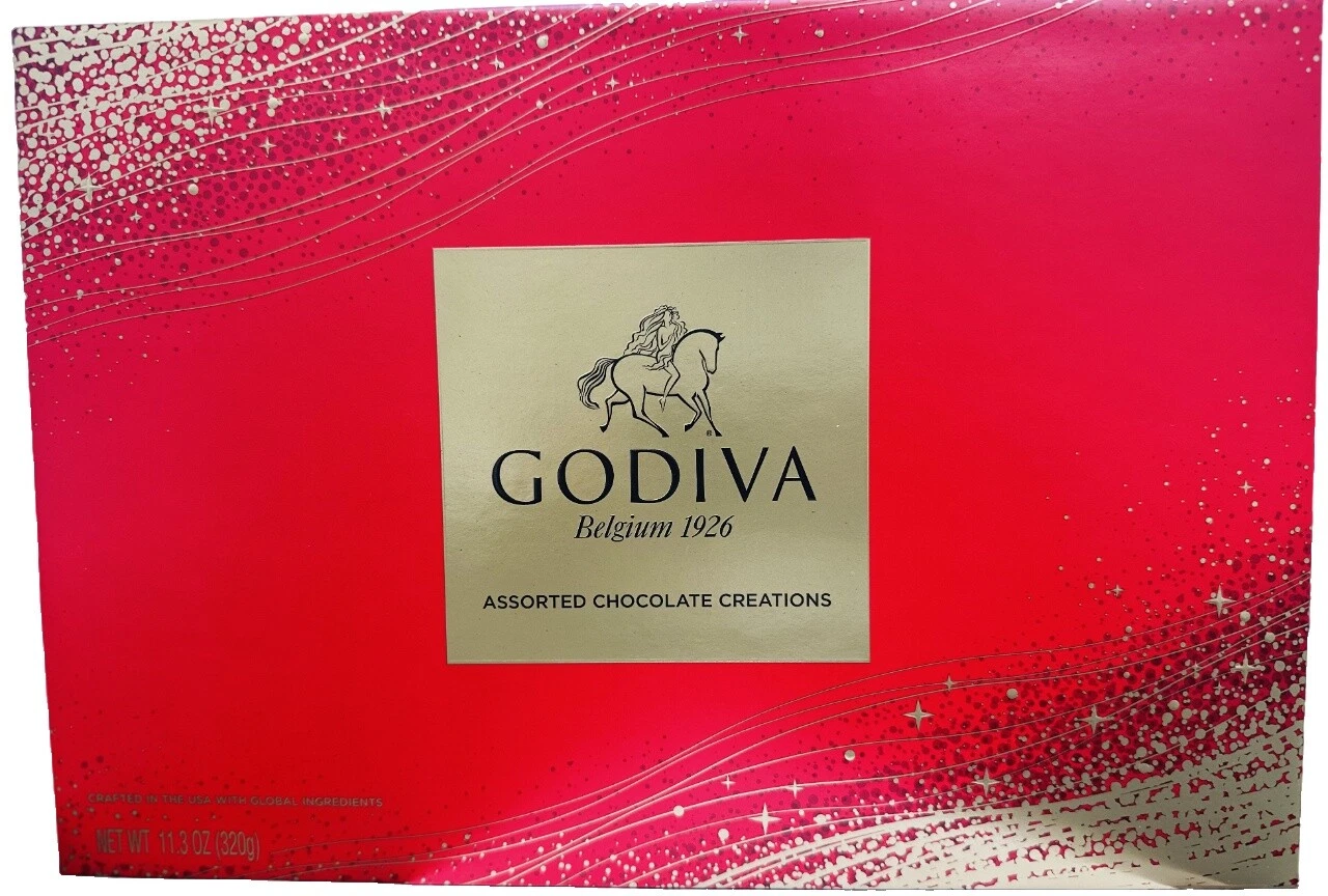 Chocolates GODIVA sin gluten chocolate blanco