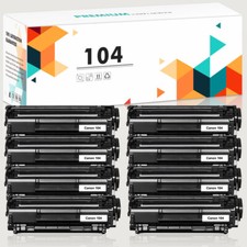 8PK Toner Compatible With Canon 104 ImageClass D420 D480 MF4150 MF4350d MF4370dn