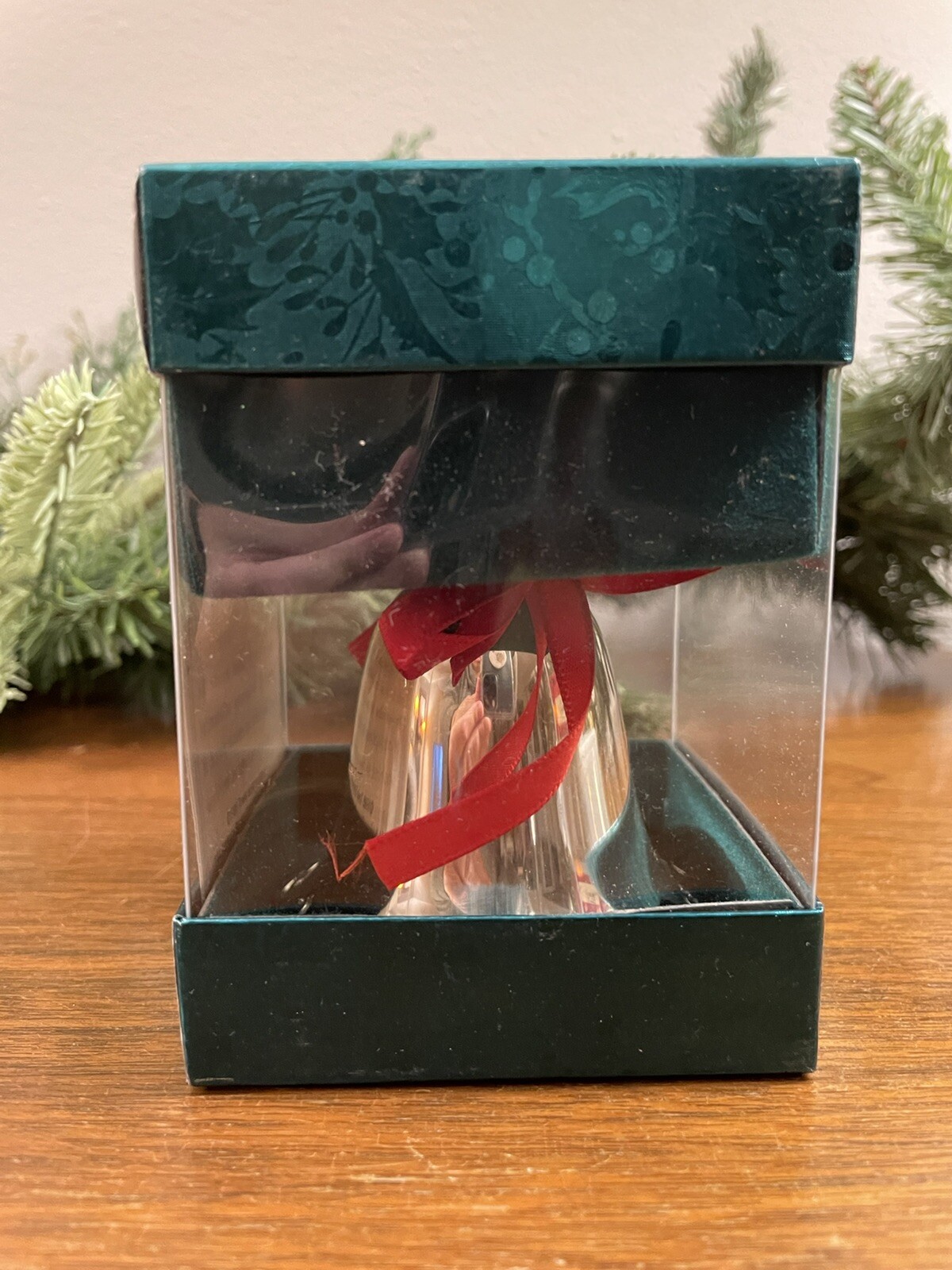 Towle 1998 19th Edition Silverplated Bell Christmas Ornament NIB Ships