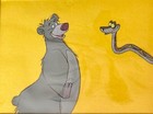 original 1967 JUNGLE BOOK walt disney production BALOO & KAA CEL #2
