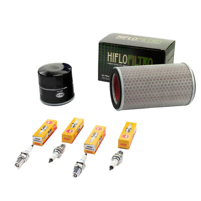 Set Luftfilter Ölfilter Zündkerze Wartung für Honda CB 1300 SC CB1300 SA 2003-13