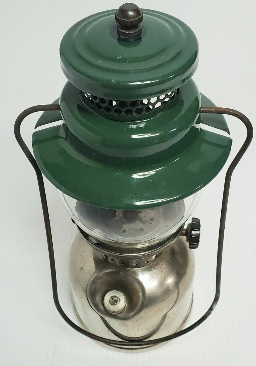 Vintage 1949 Coleman Lantern Model 242C Nickel Plated