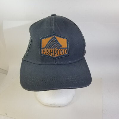 Fishpond Hat Cap Snapback Mesh Trucker Patch