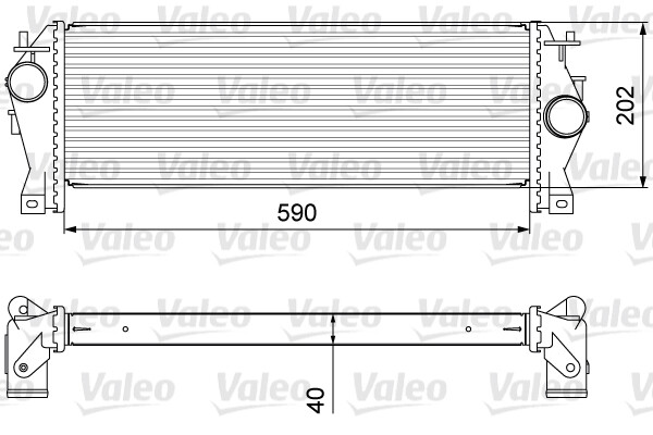 Échangeur Valeo 818340 intercooler de remplacement pour restaurer les reprises moteur turbo