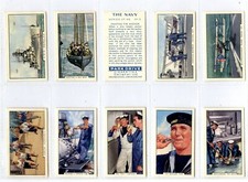 Full Set, Gallaher, The Navy, Park Drive 1937 VG+ (Dg2637) 48/48