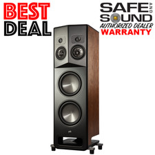 Polk Audio Legend L800 Floorstanding Speaker Each- Brown Walnut
