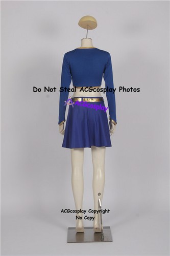 Supergirl Cosplay Costume dc supergirl cosplay costume with big cape acgcosplay - 第 8/8 張圖片