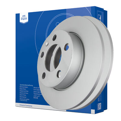 ATE 2x Bremsscheibe 24.0109-0123.1 hinten Ø230mm