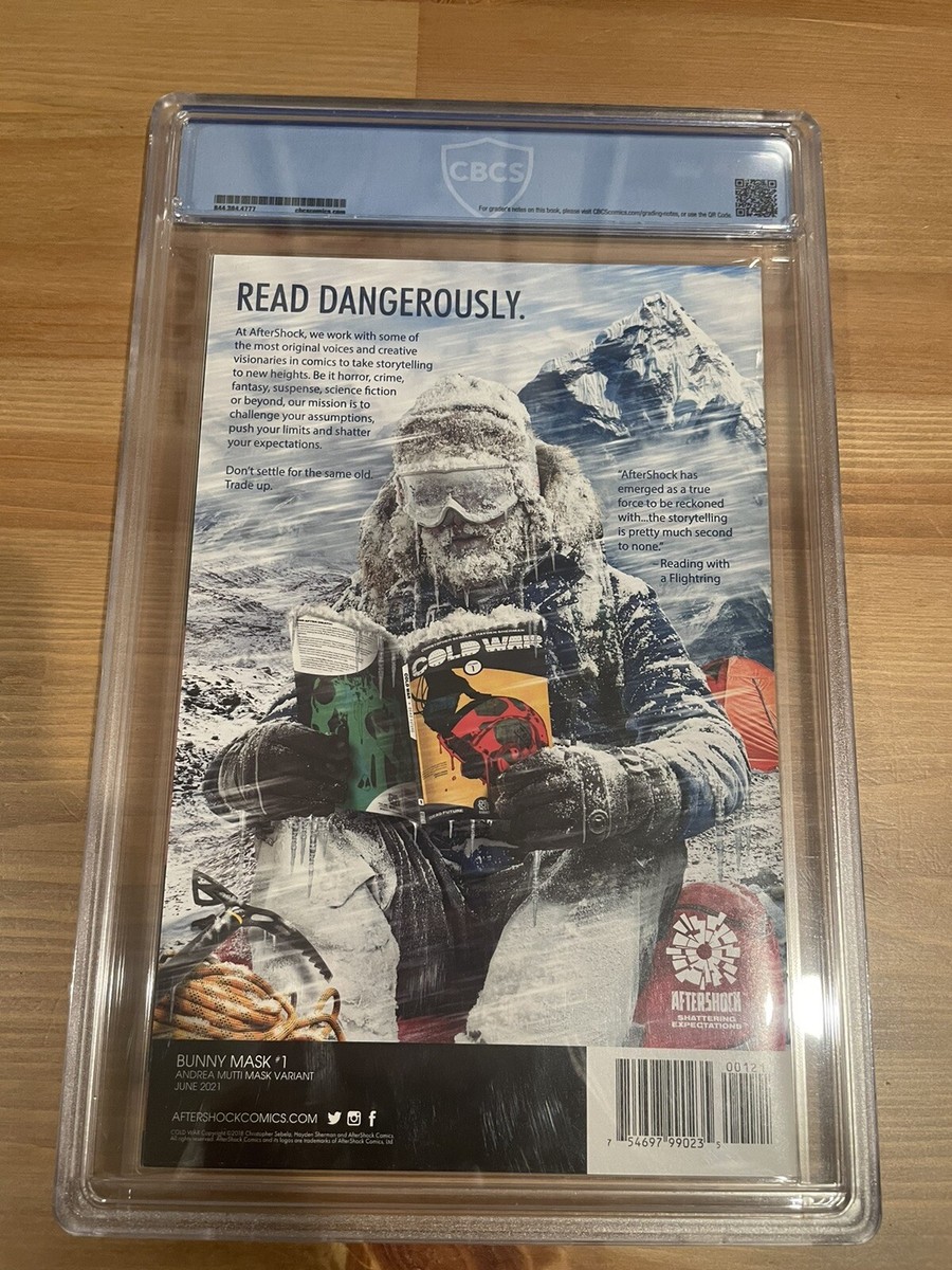 BUNNY MASK #1 (2021) CBCS 9.8 MASK VARIANT | eBay