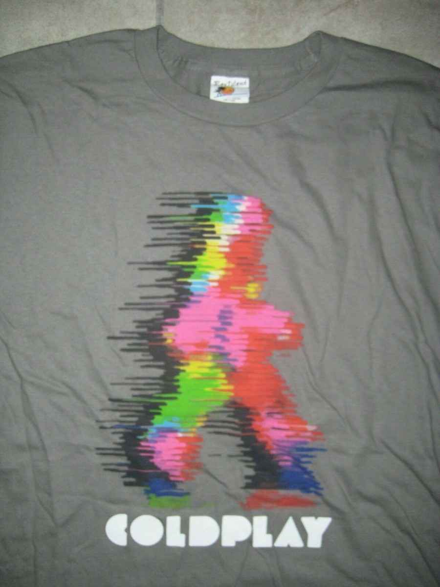 2012 COLDPLAY MYLO XYLOTO Music Concert Tour Shirt Island