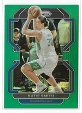 2022 Prizm WNBA Green Prizm #28 Katie Smith Minnesota Lynx Ohio State